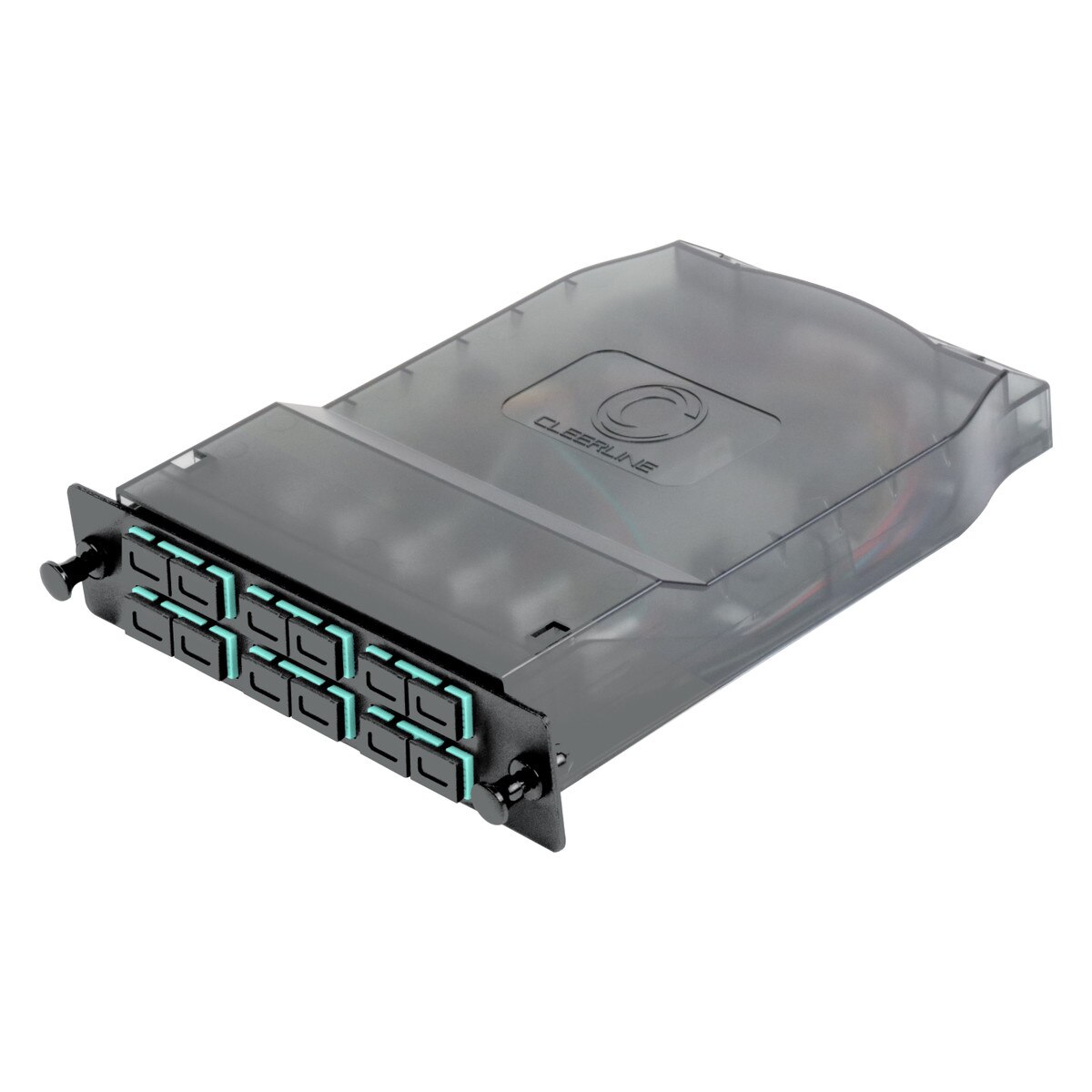 HD Splice Cassette, 12 Fiber, Duplex, SC/UPC, 50 µm OM3, 1 m Pigtails 2